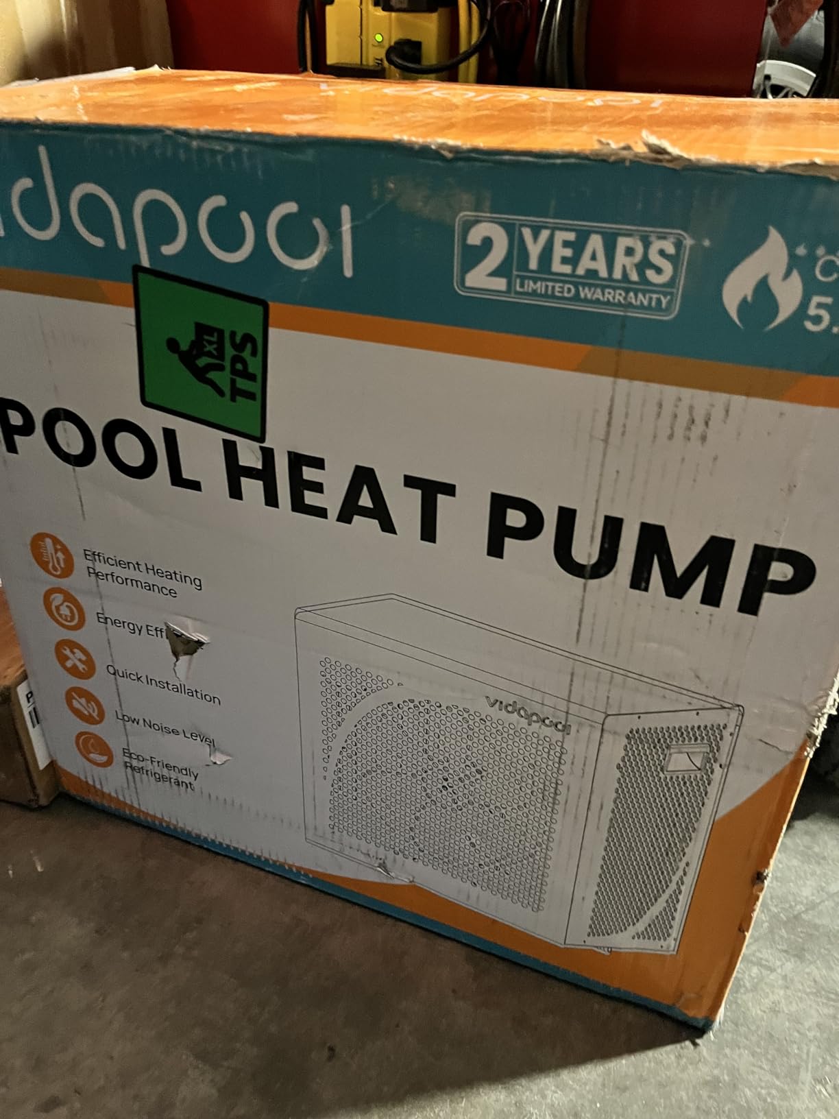 Swimming Pool Heater Electric Pool Heat Pump 5000 Gallons customer photo 2