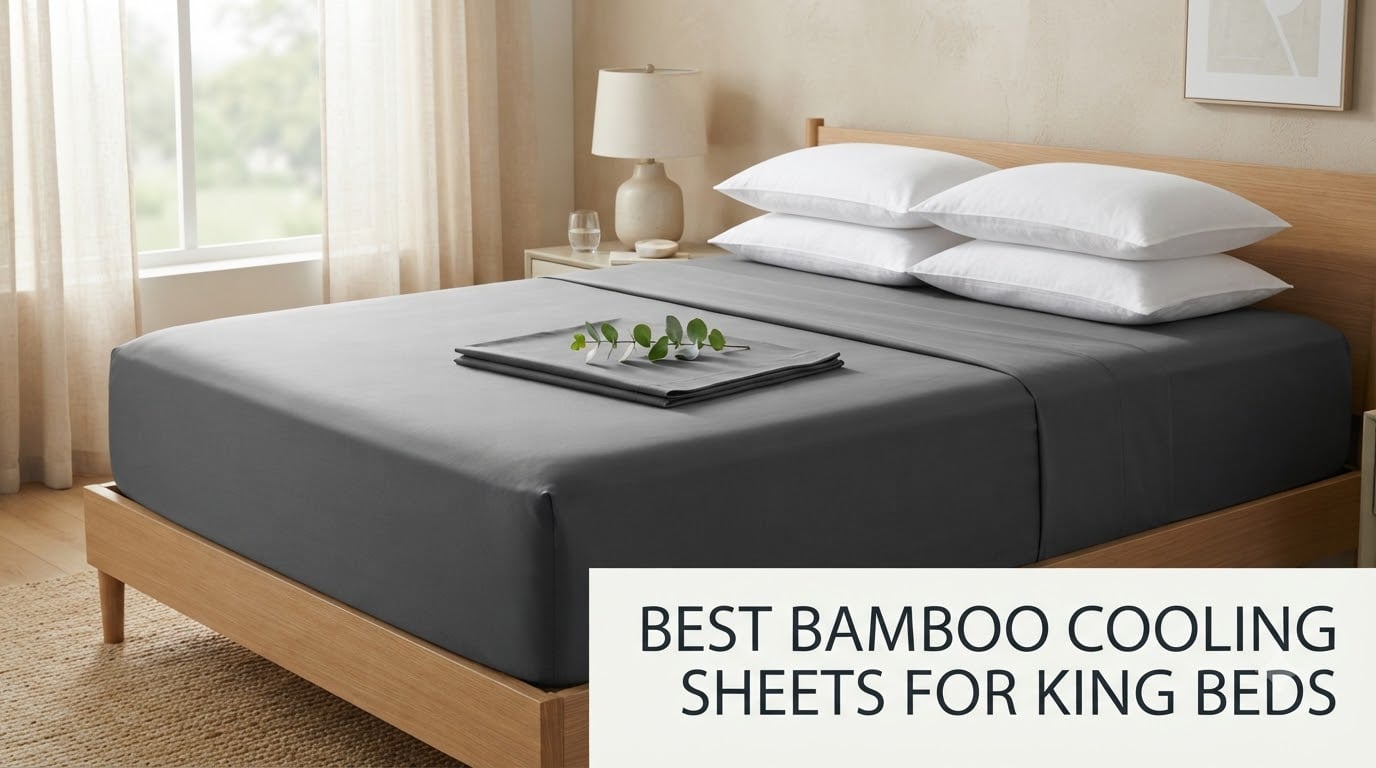 best bamboo cooling sheets for king beds