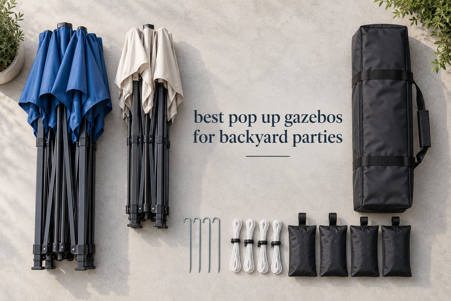best pop up gazebos for backyard parties