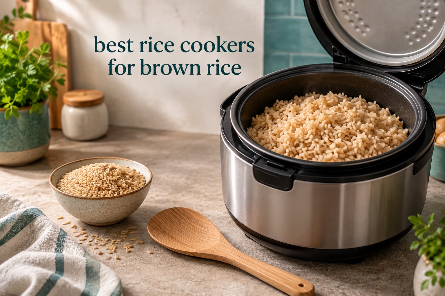 best rice cookers for brown rice