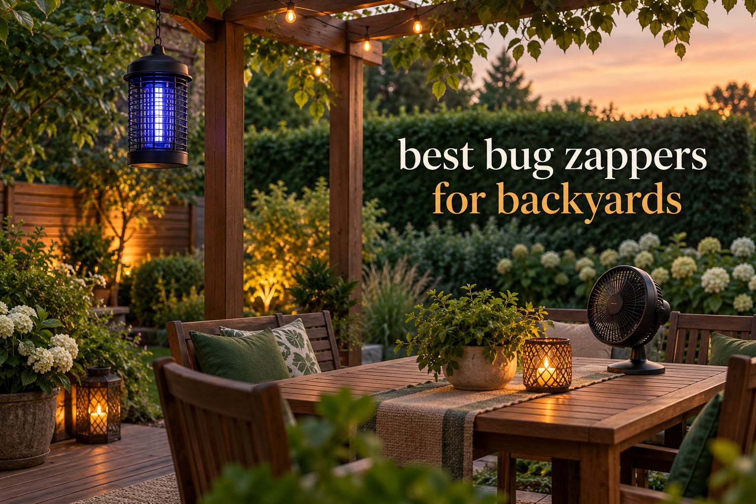 best bug zappers for backyards