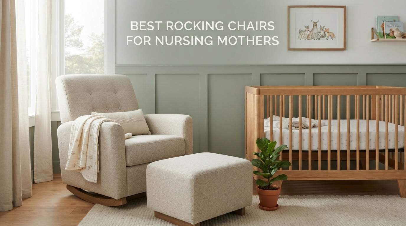 best rocking chairs for nursing mothers