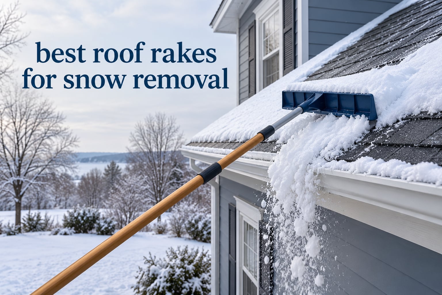 best roof rakes for snow removal