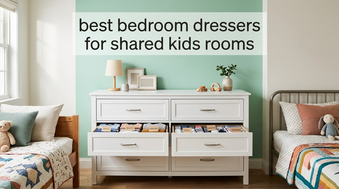 best bedroom dressers for shared kids rooms