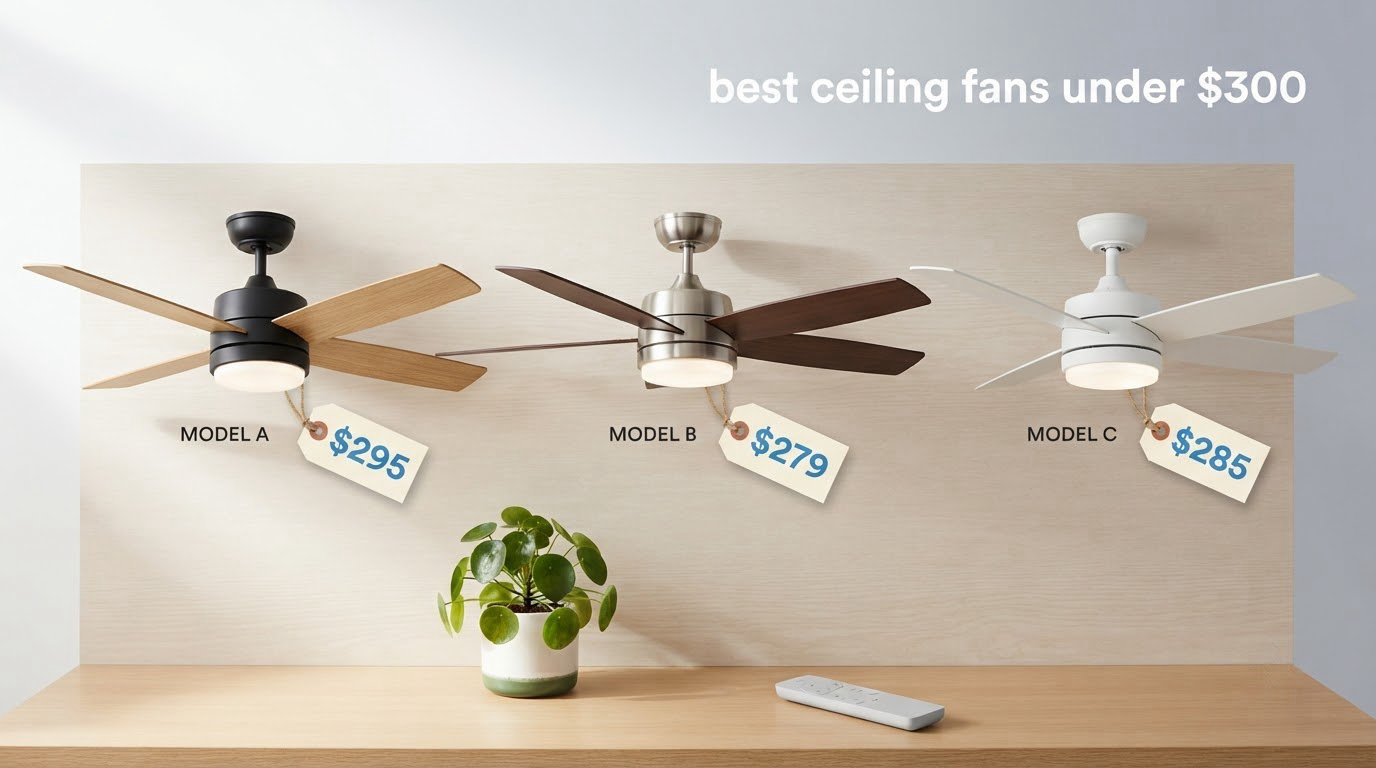 best ceiling fans under $300