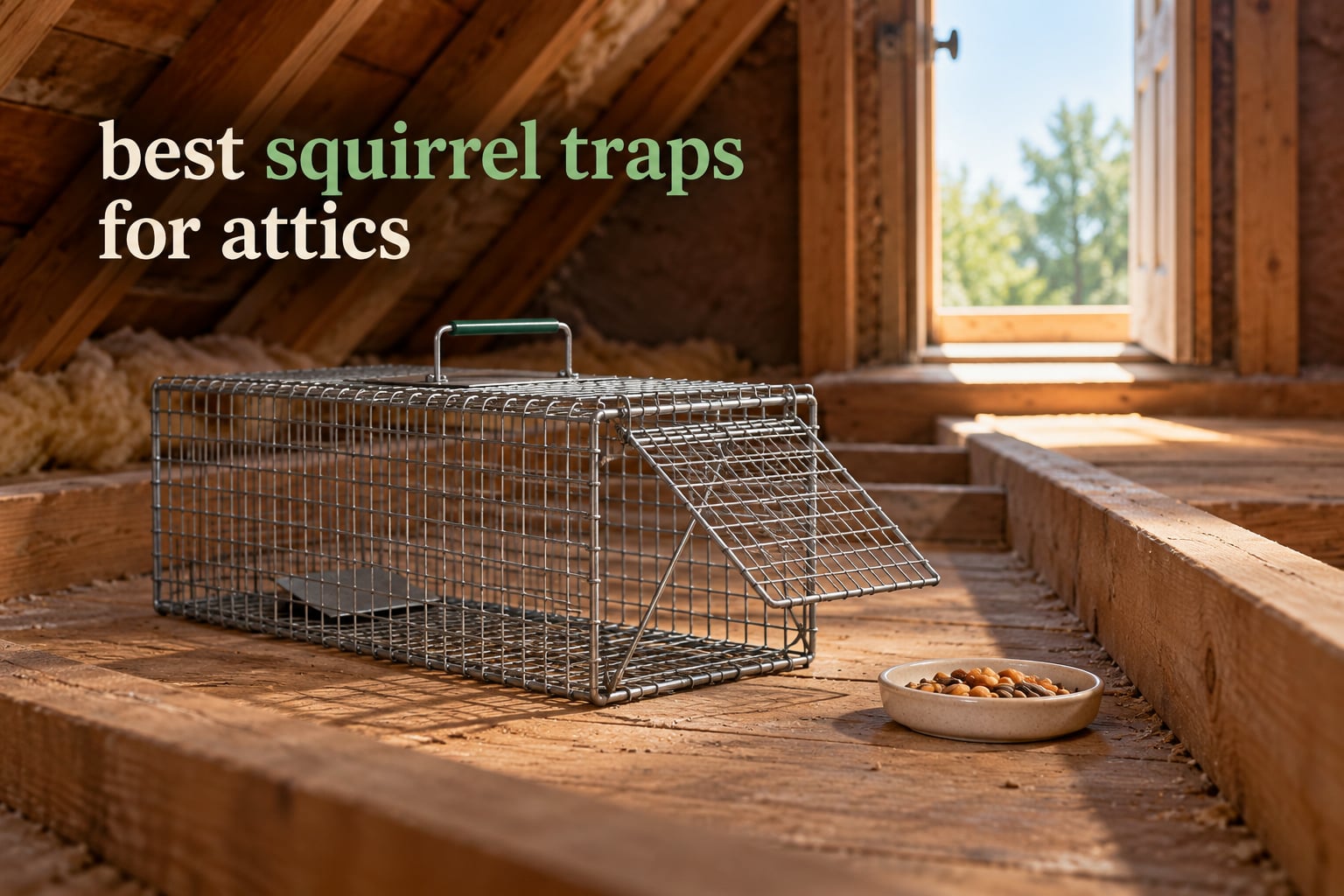 best squirrel traps for attics