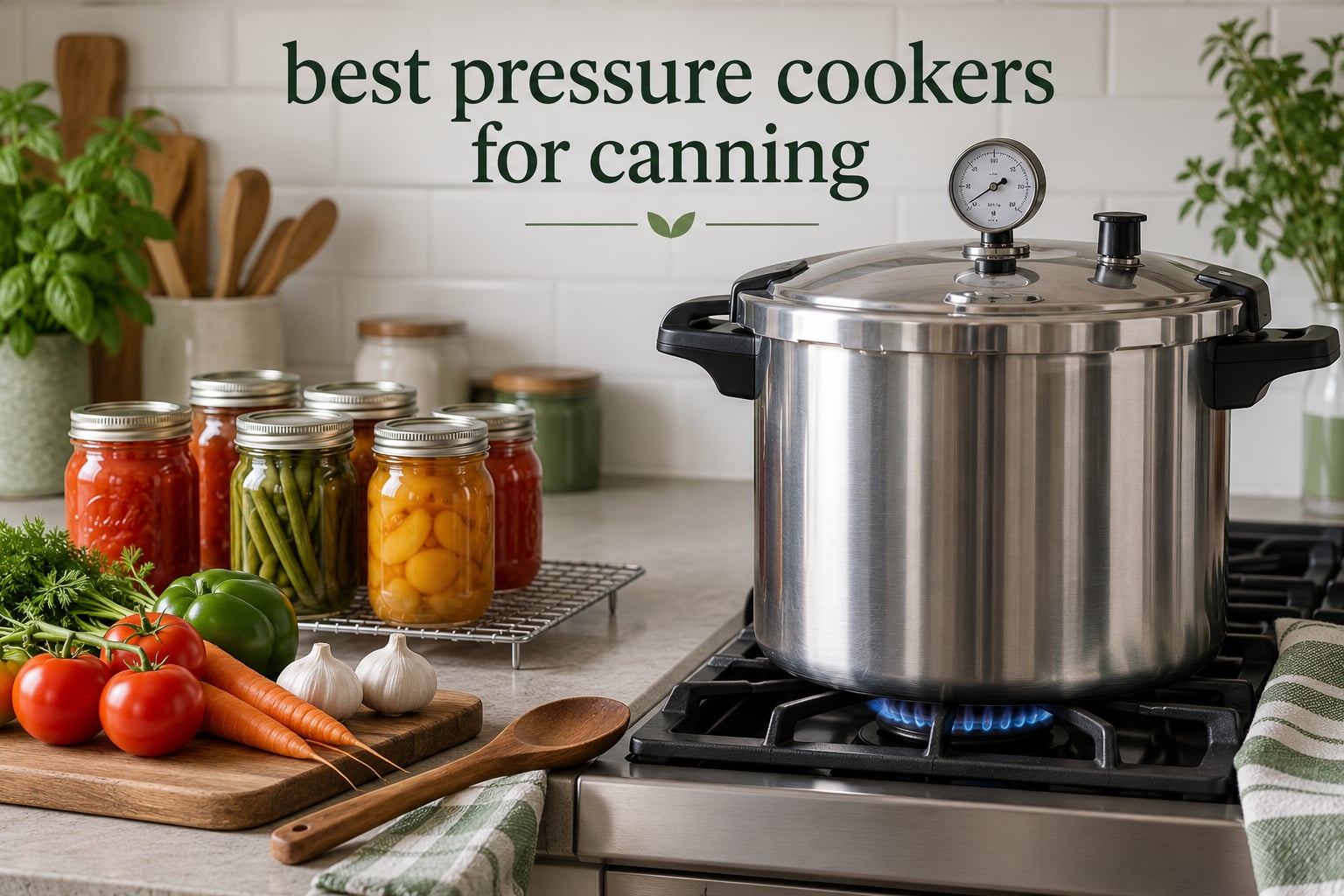 best pressure cookers for canning