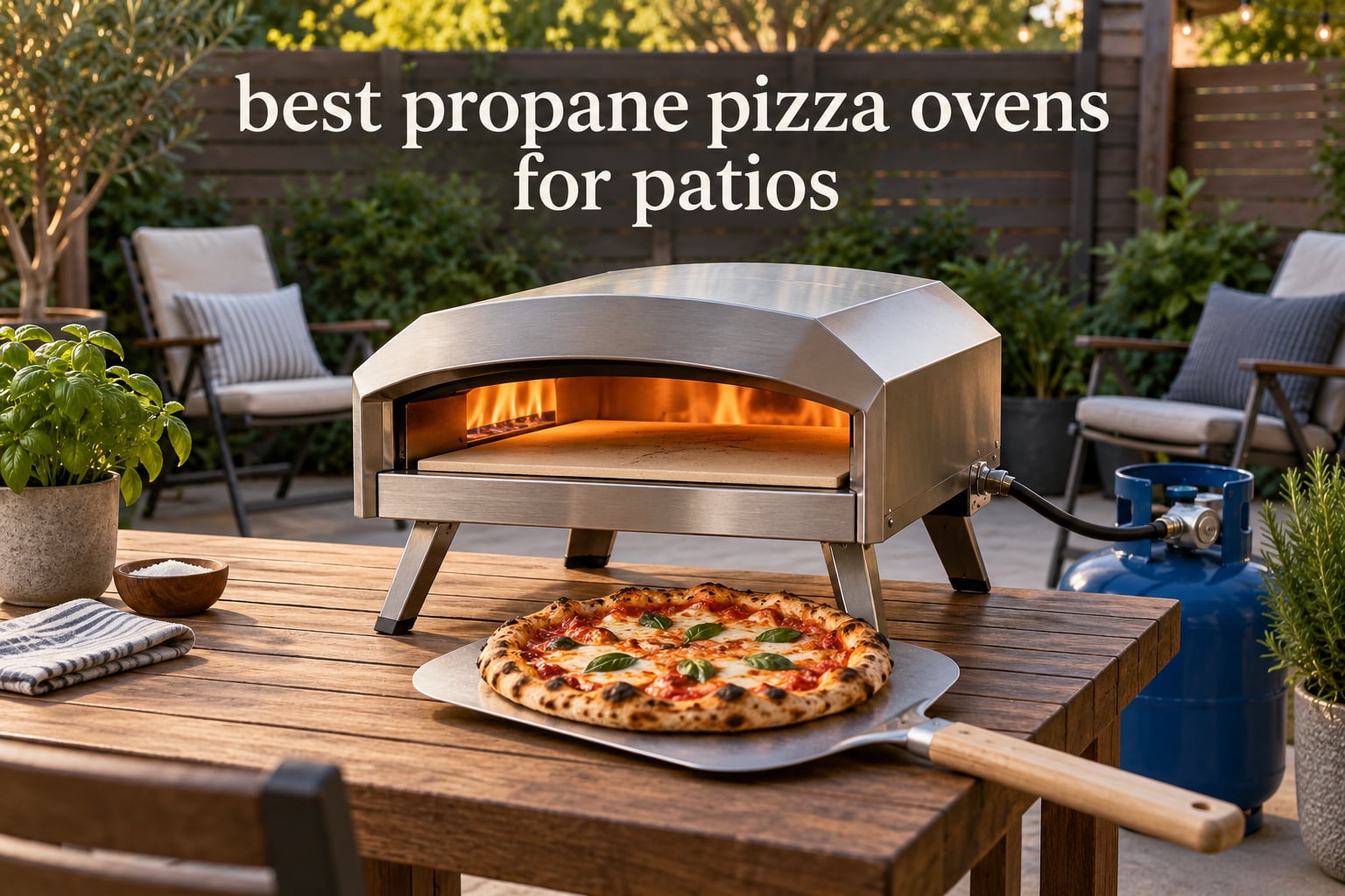 best propane pizza ovens for patios