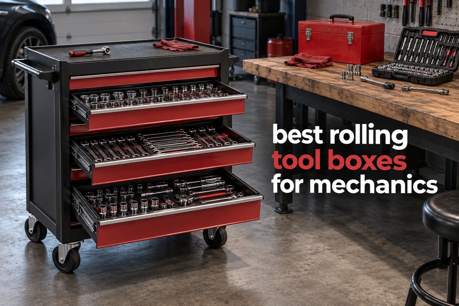 best rolling tool boxes for mechanics
