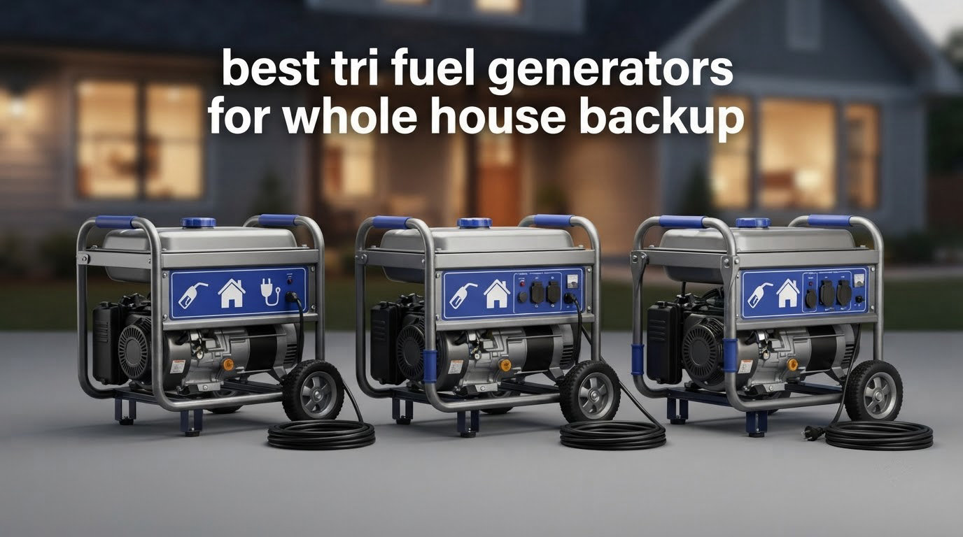 best tri fuel generators for whole house backup