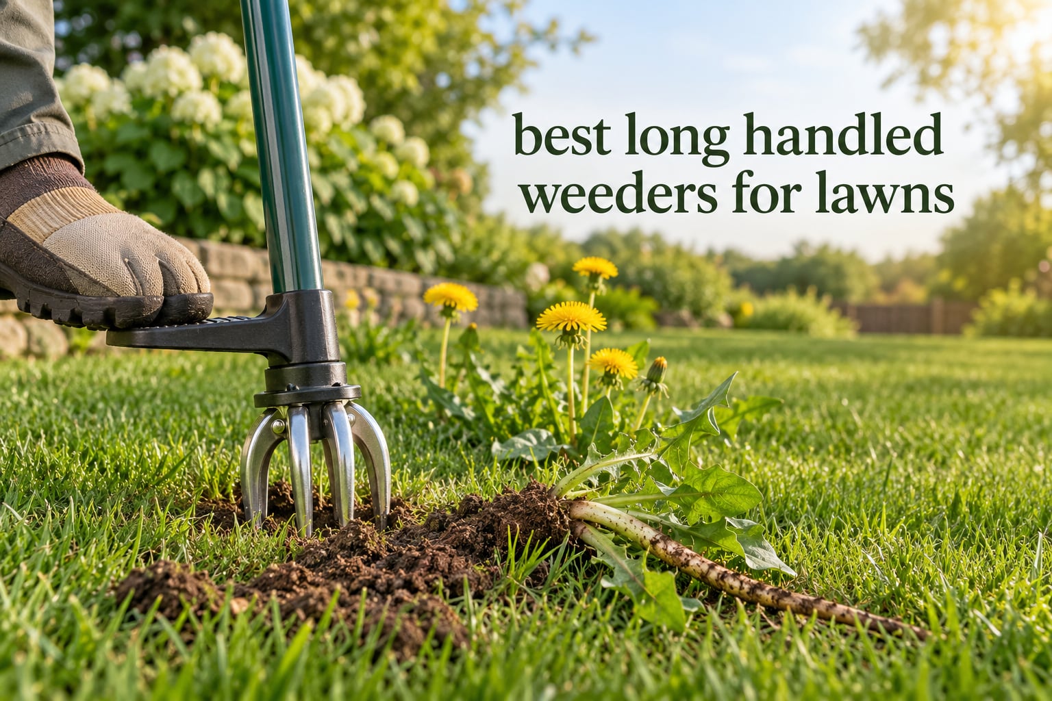 best long handled weeders for lawns