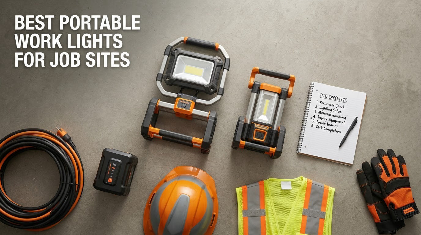 best portable work lights for job sites