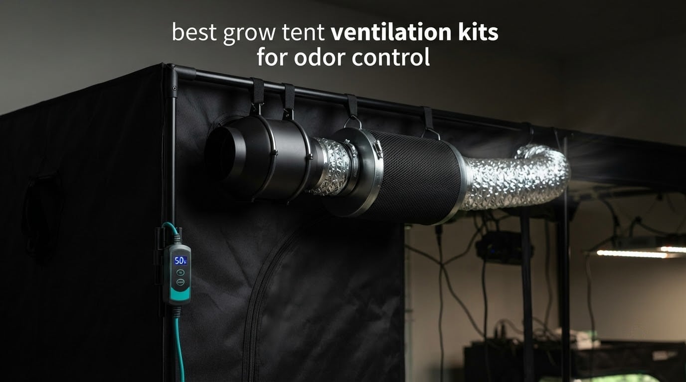 best grow tent ventilation kits for odor control