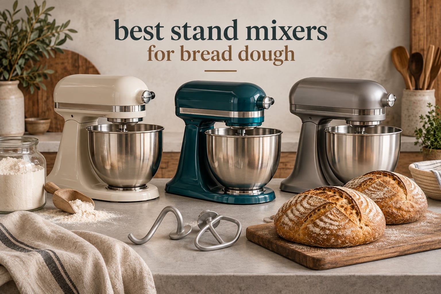 best stand mixers for bread dough