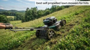 best self propelled lawn mowers for hills