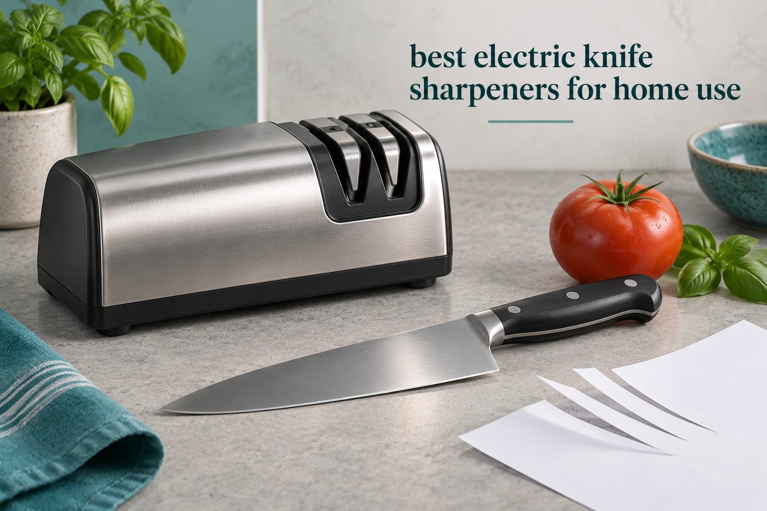 best electric knife sharpeners for home use