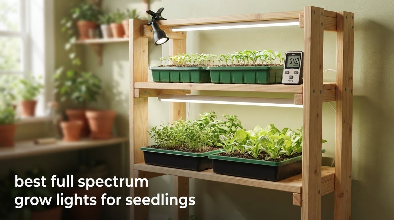 best full spectrum grow lights for seedlings