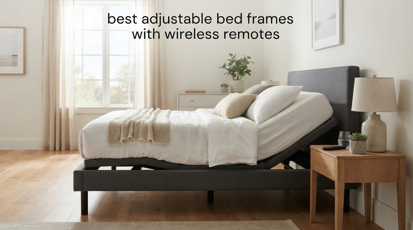 best adjustable bed frames with wireless remotes