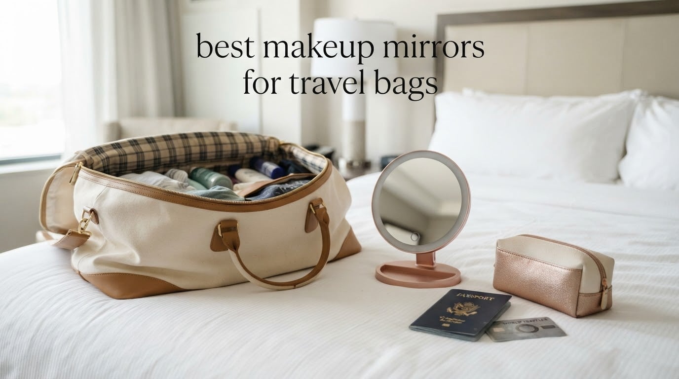 best makeup mirrors for travel bags