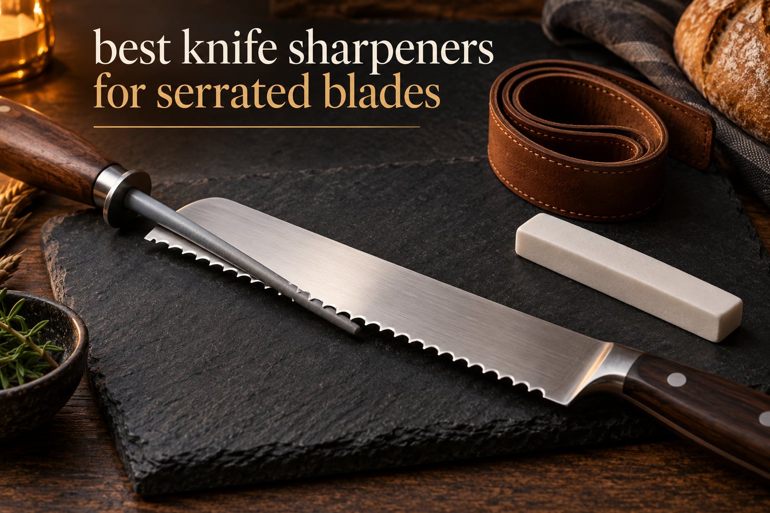 best knife sharpeners for serrated blades