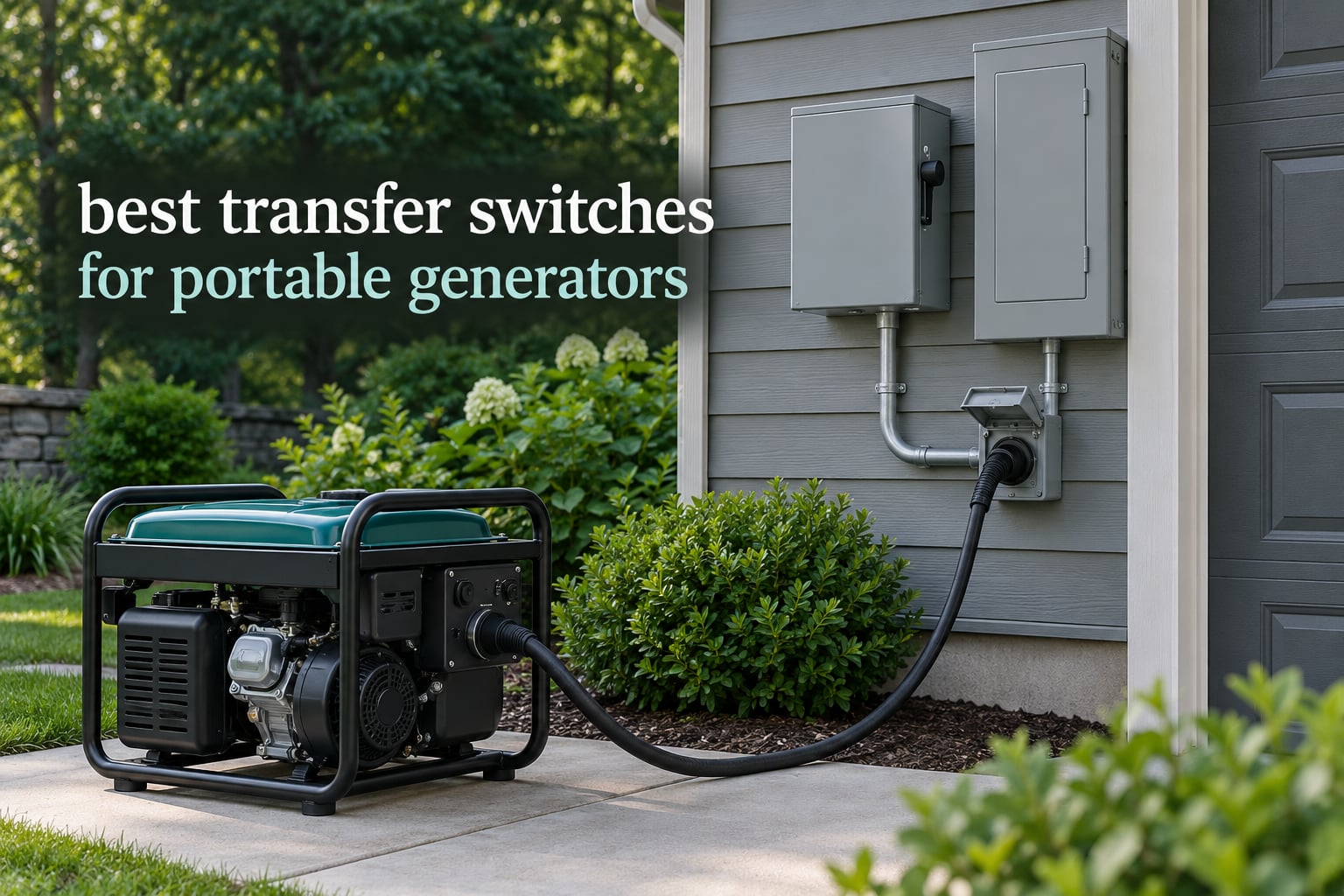 best transfer switches for portable generators