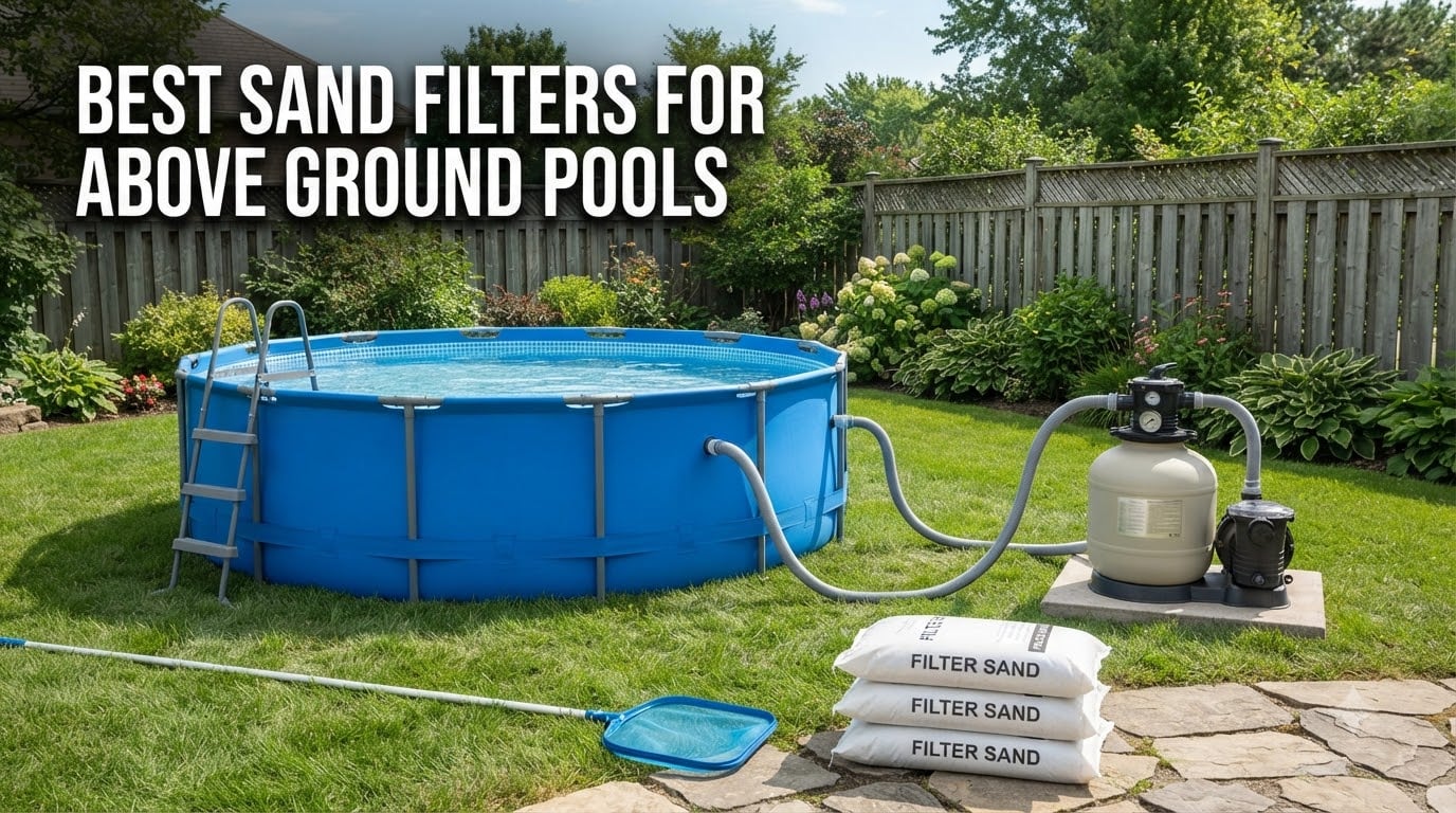 best sand filters for above ground pools