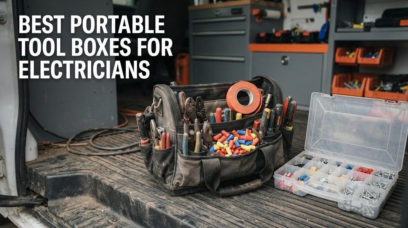 best portable tool boxes for electricians
