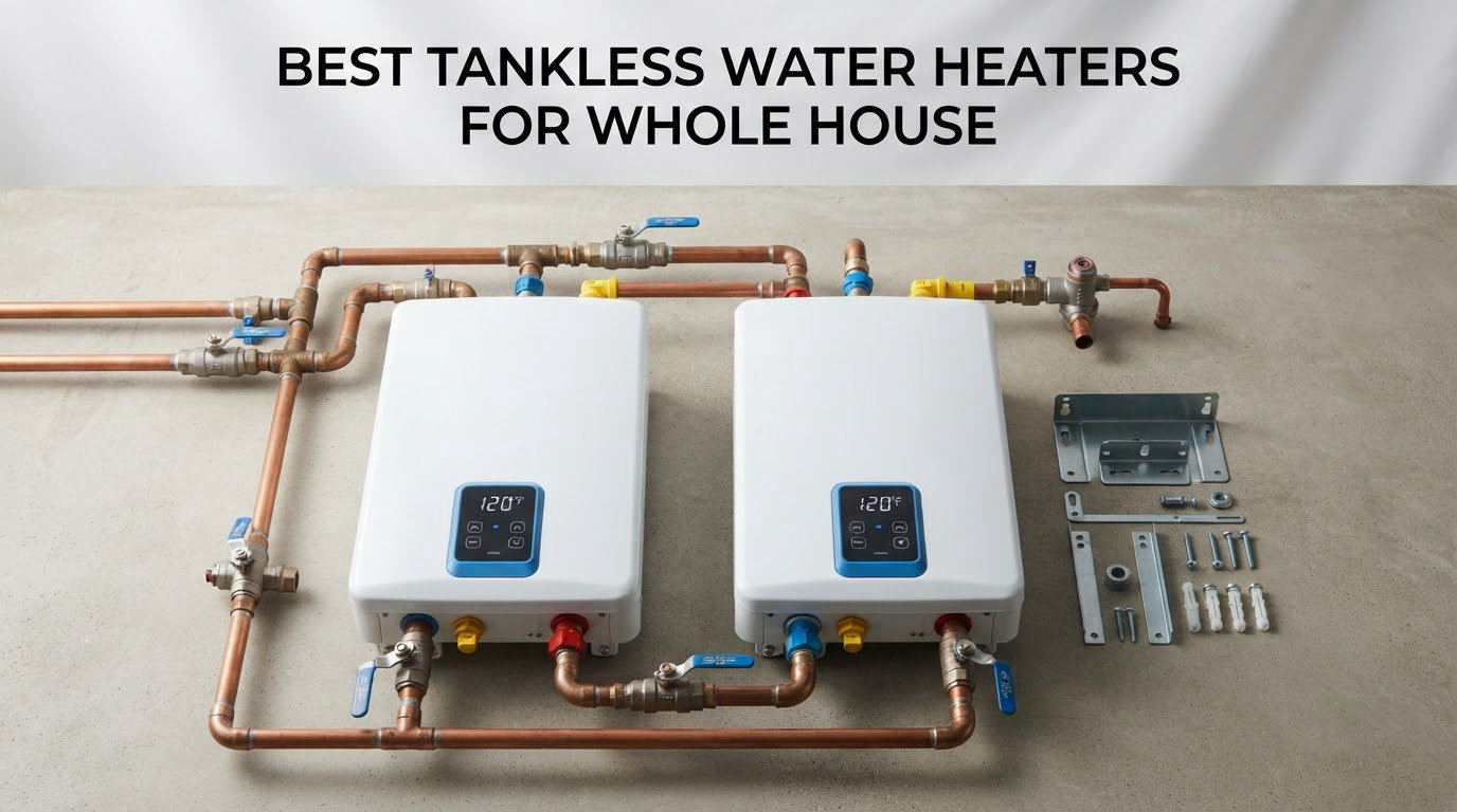 best tankless water heaters for whole house