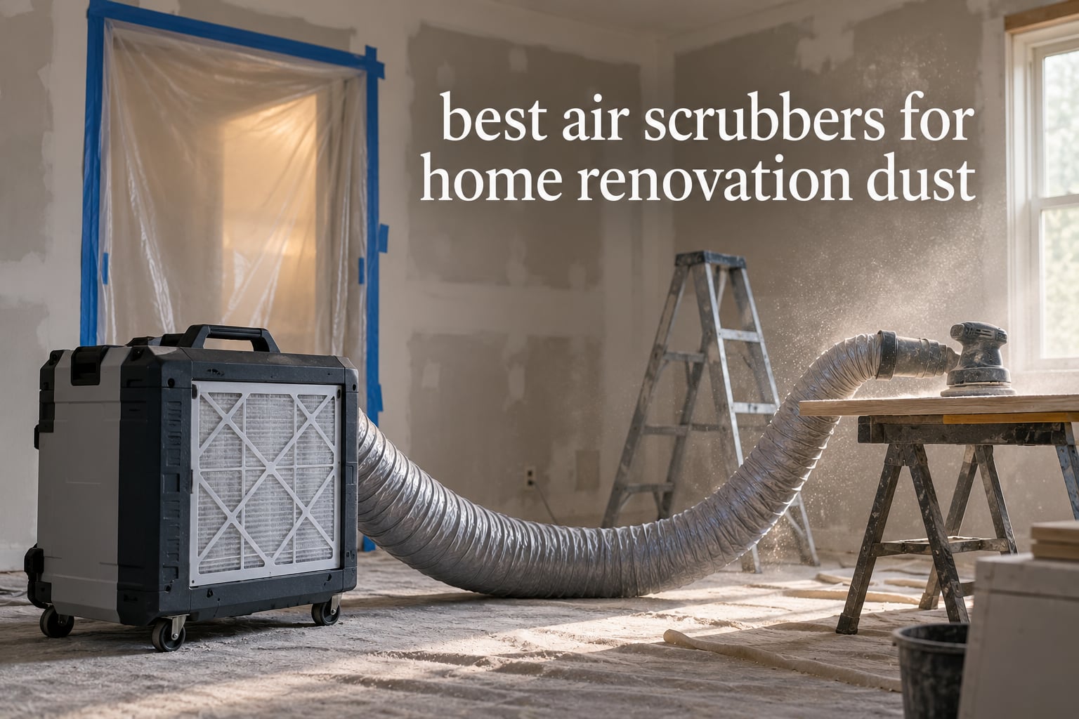 best air scrubbers for home renovation dust