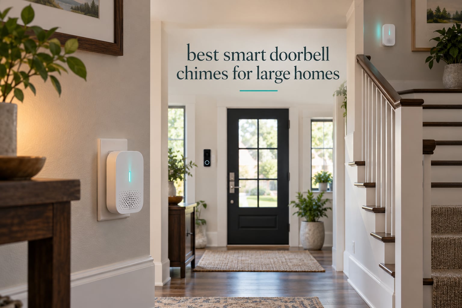 best smart doorbell chimes for large homes