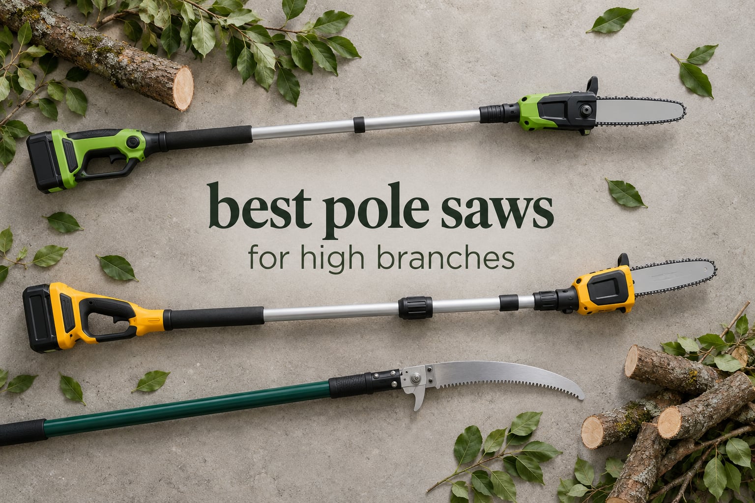 best pole saws for high branches