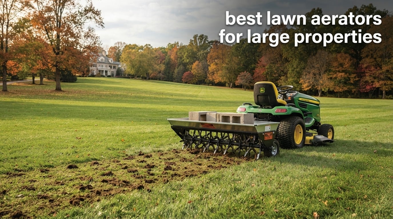 best lawn aerators for large properties
