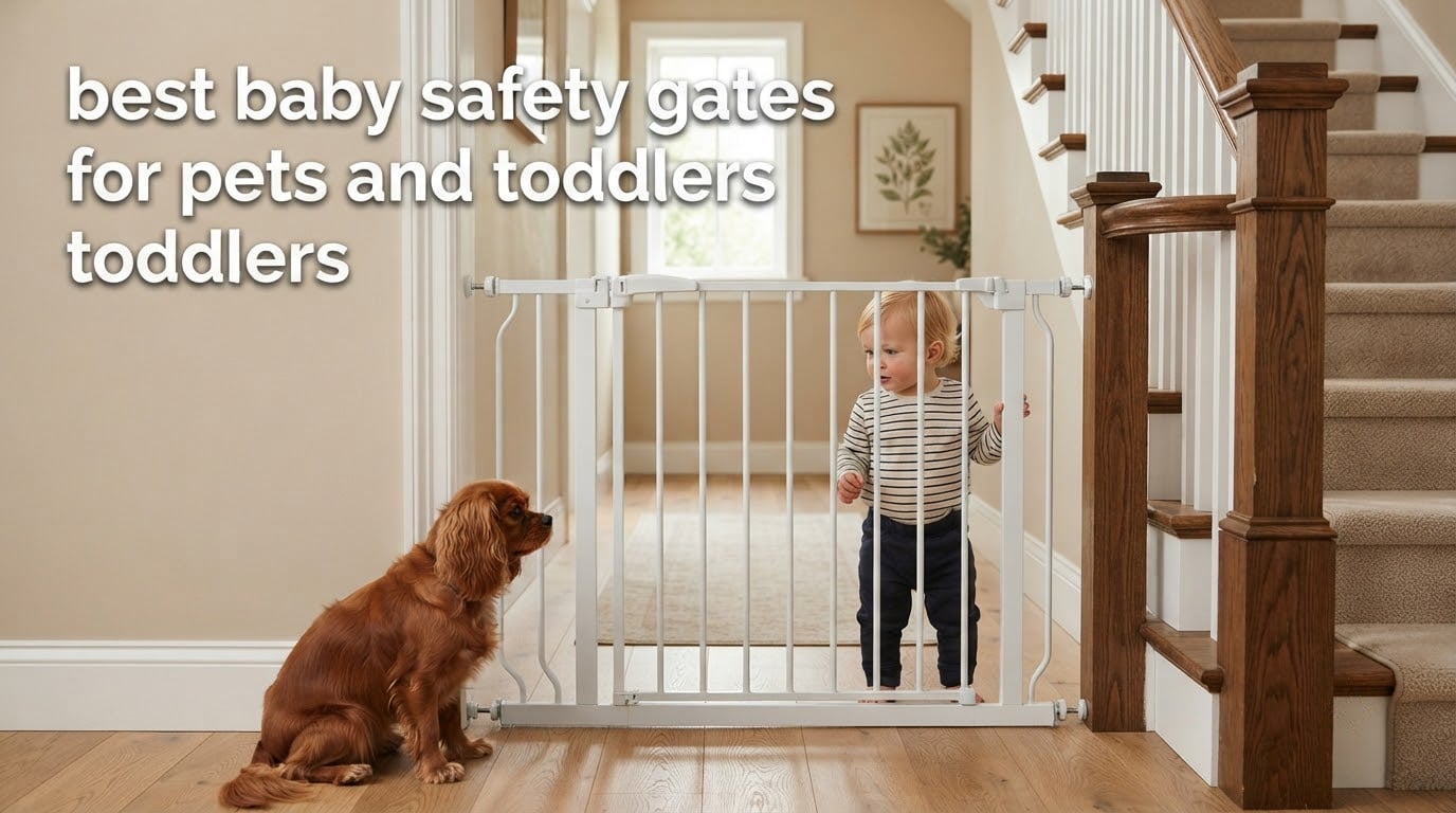 best baby safety gates for pets and toddlers