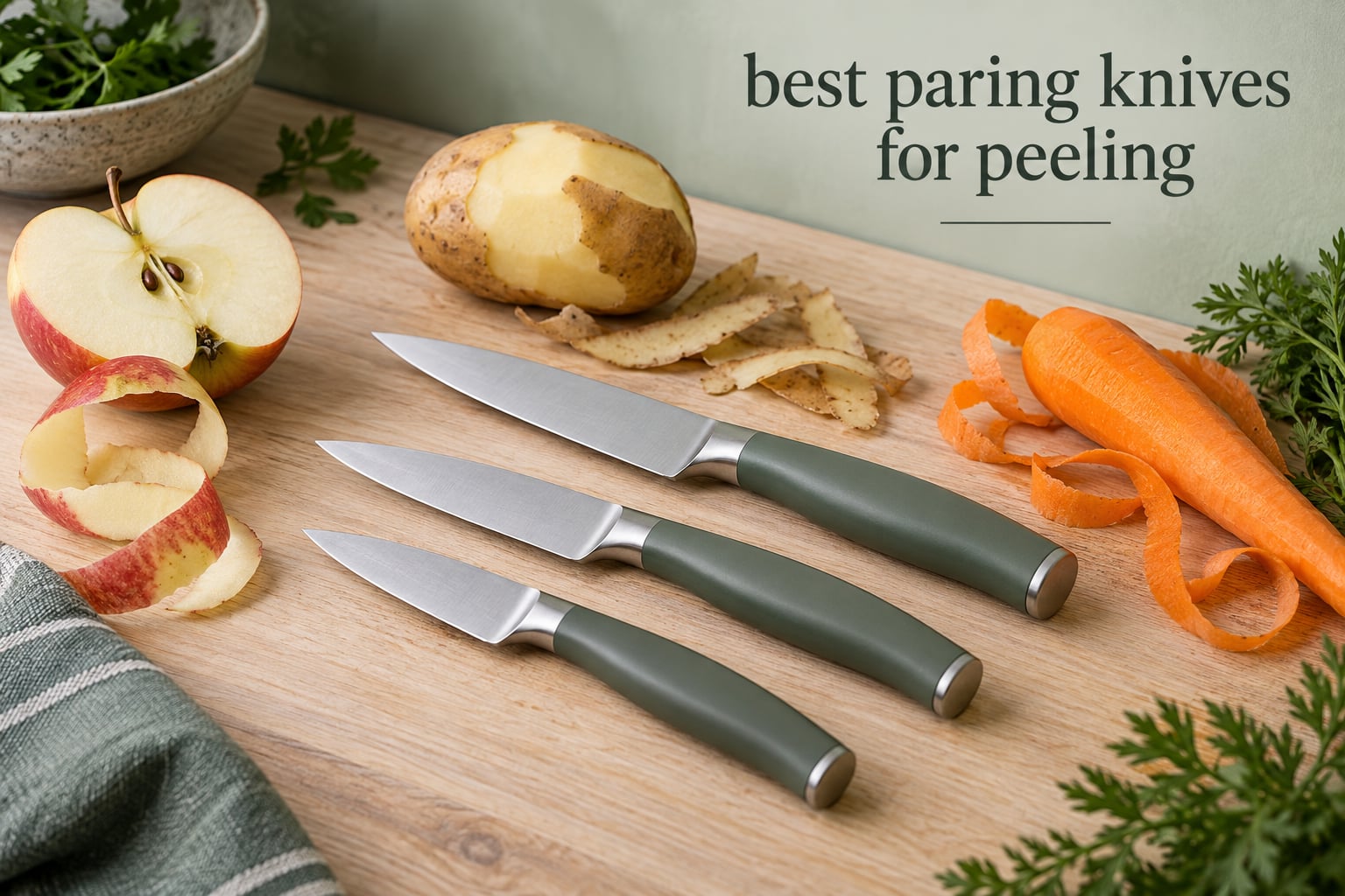 best paring knives for peeling