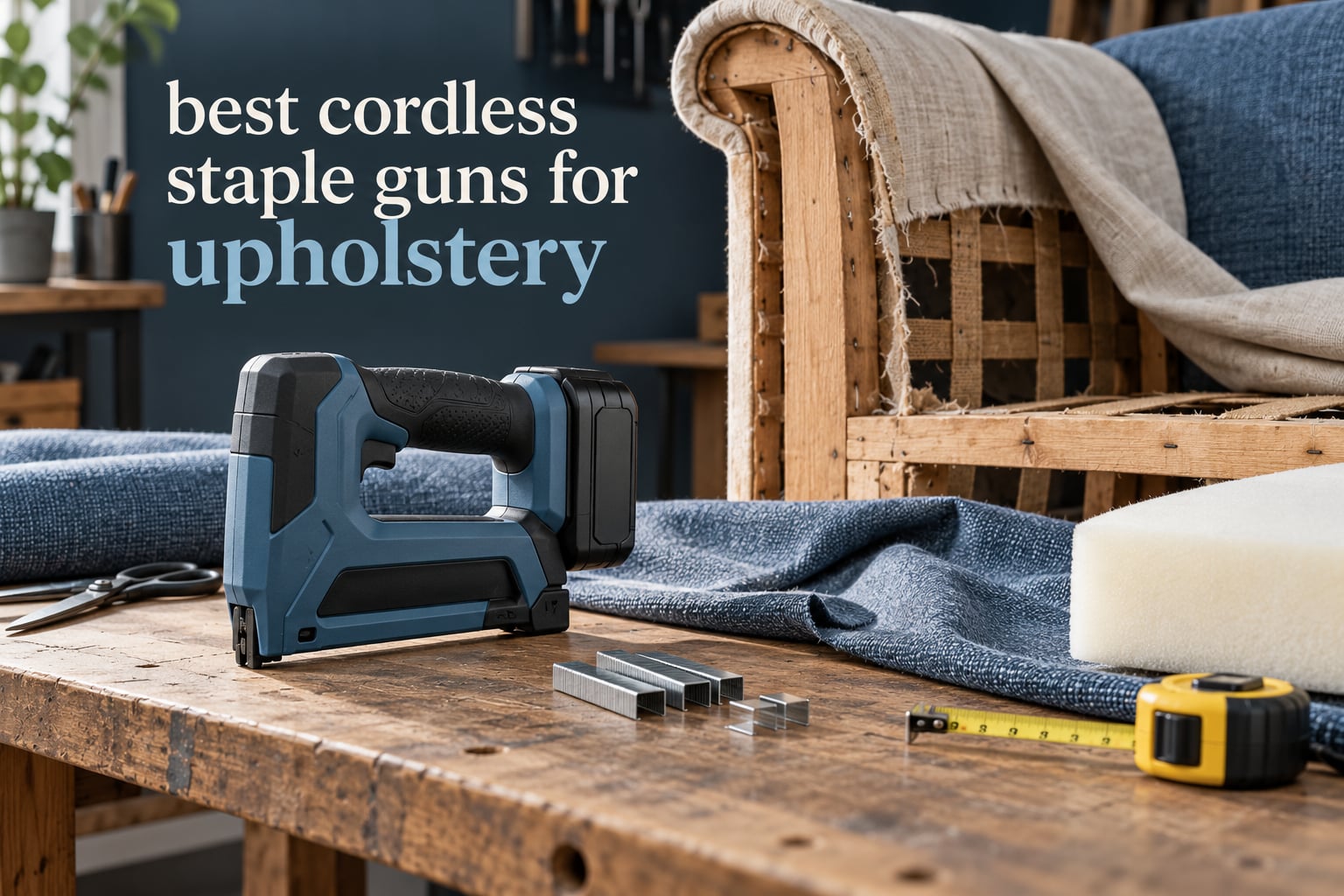 best cordless staple guns for upholstery