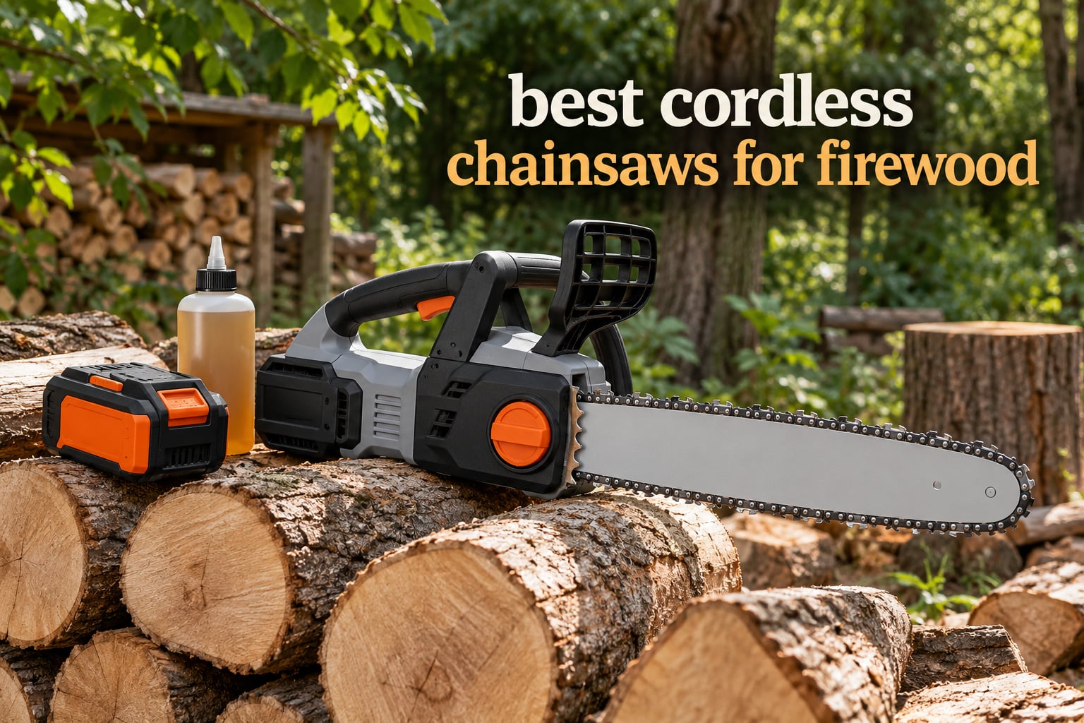 best cordless chainsaws for firewood