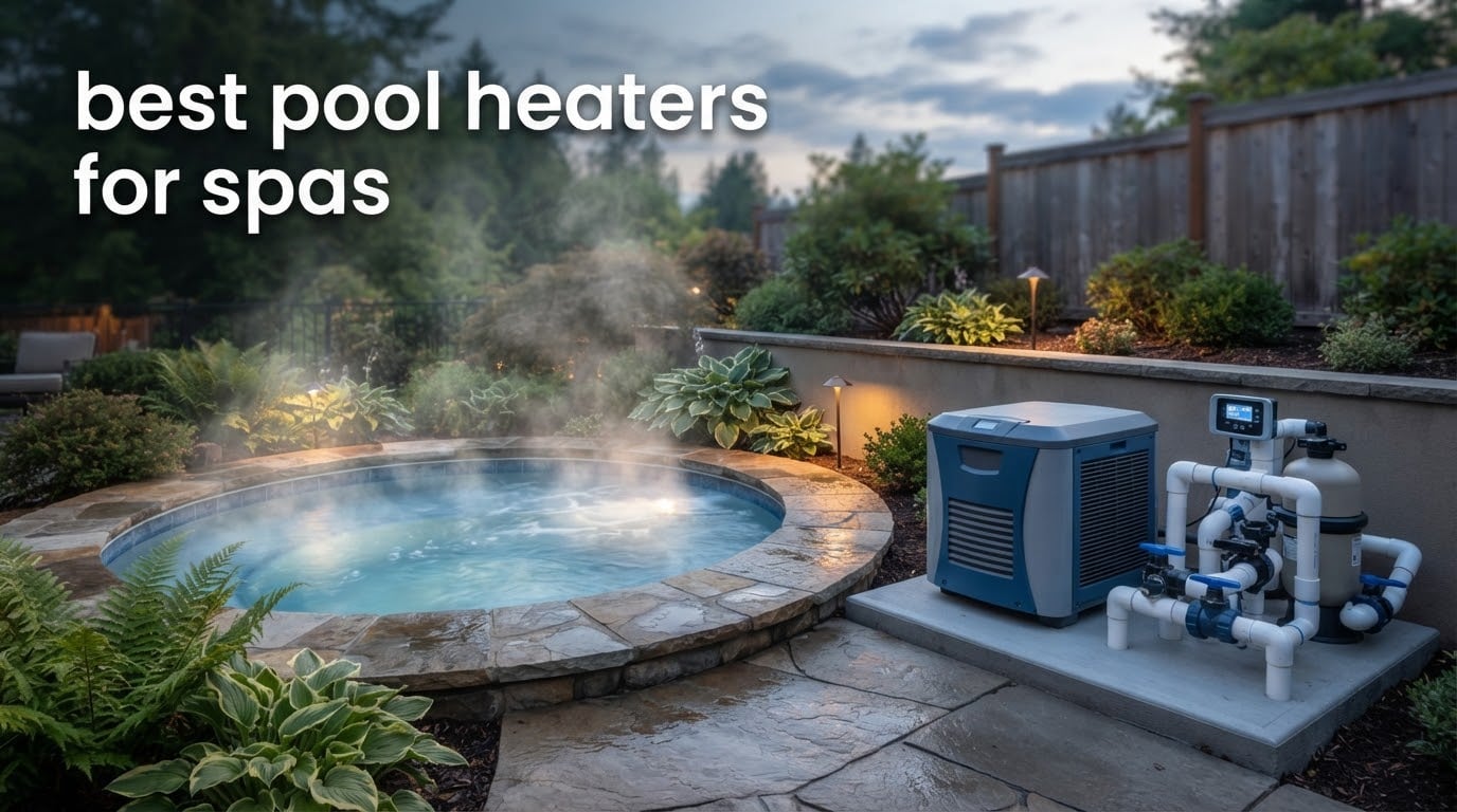 best pool heaters for spas