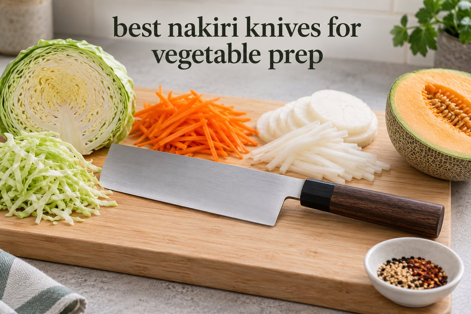 best nakiri knives for vegetable prep