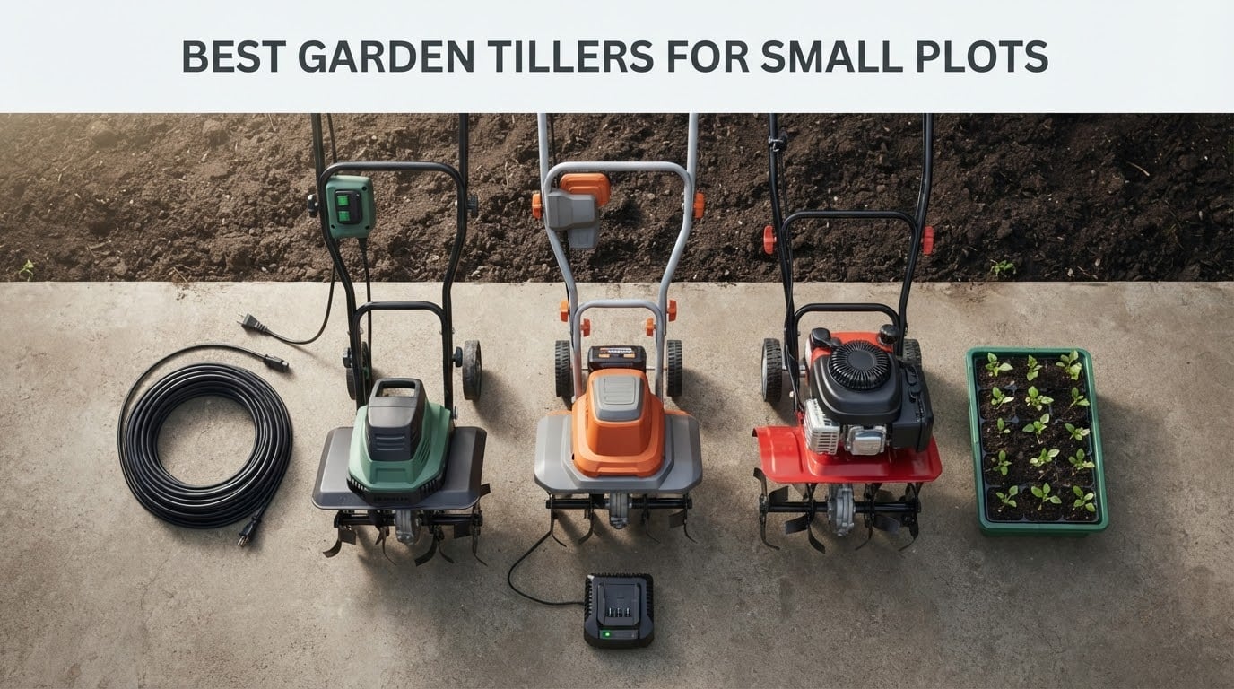 best garden tillers for small plots