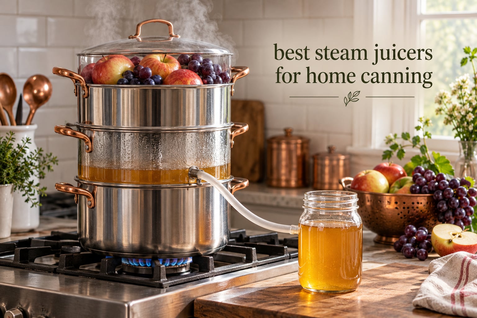 best steam juicers for home canning