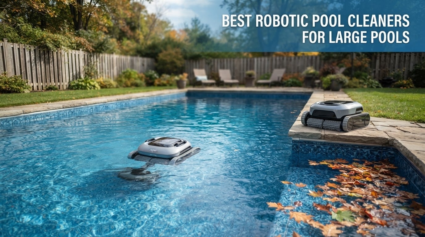 best robotic pool cleaners for large pools