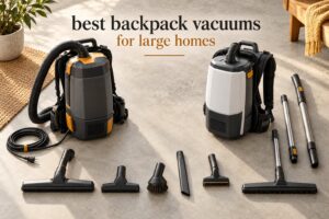 best backpack vacuums for large homes