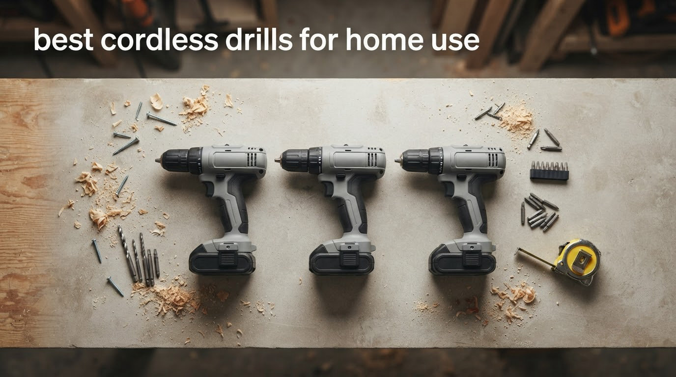 best cordless drills for home use