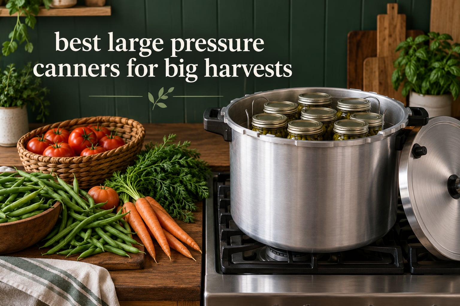 best large pressure canners for big harvests