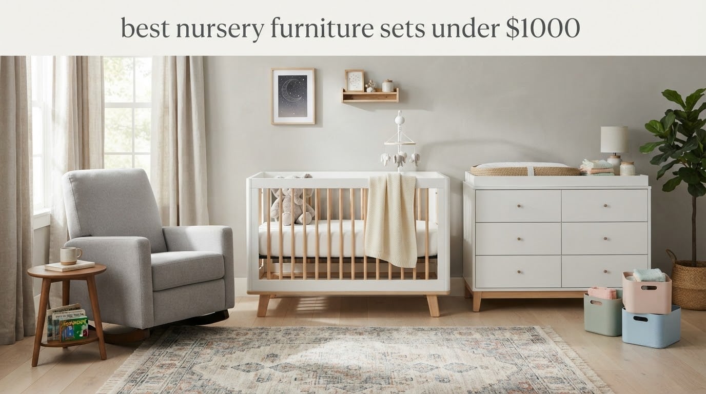 best nursery furniture sets under $1000