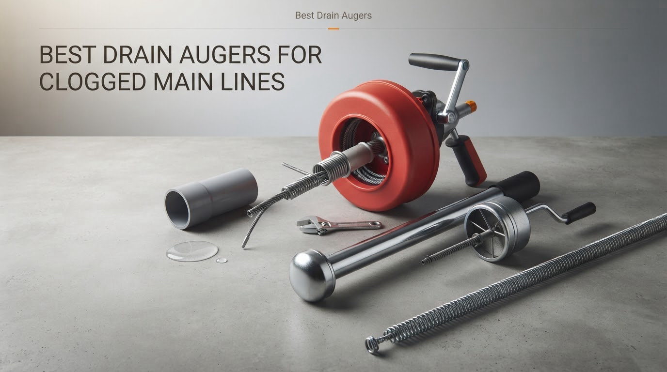 best drain augers for clogged main lines