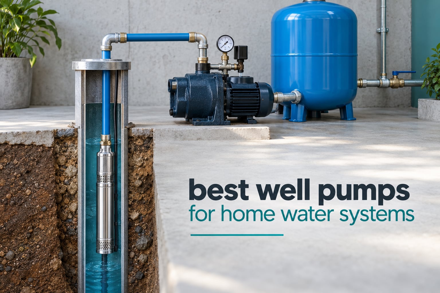 best well pumps for home water systems
