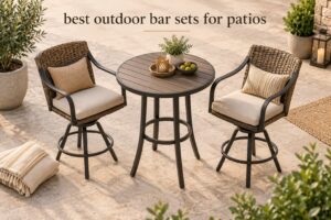 best outdoor bar sets for patios