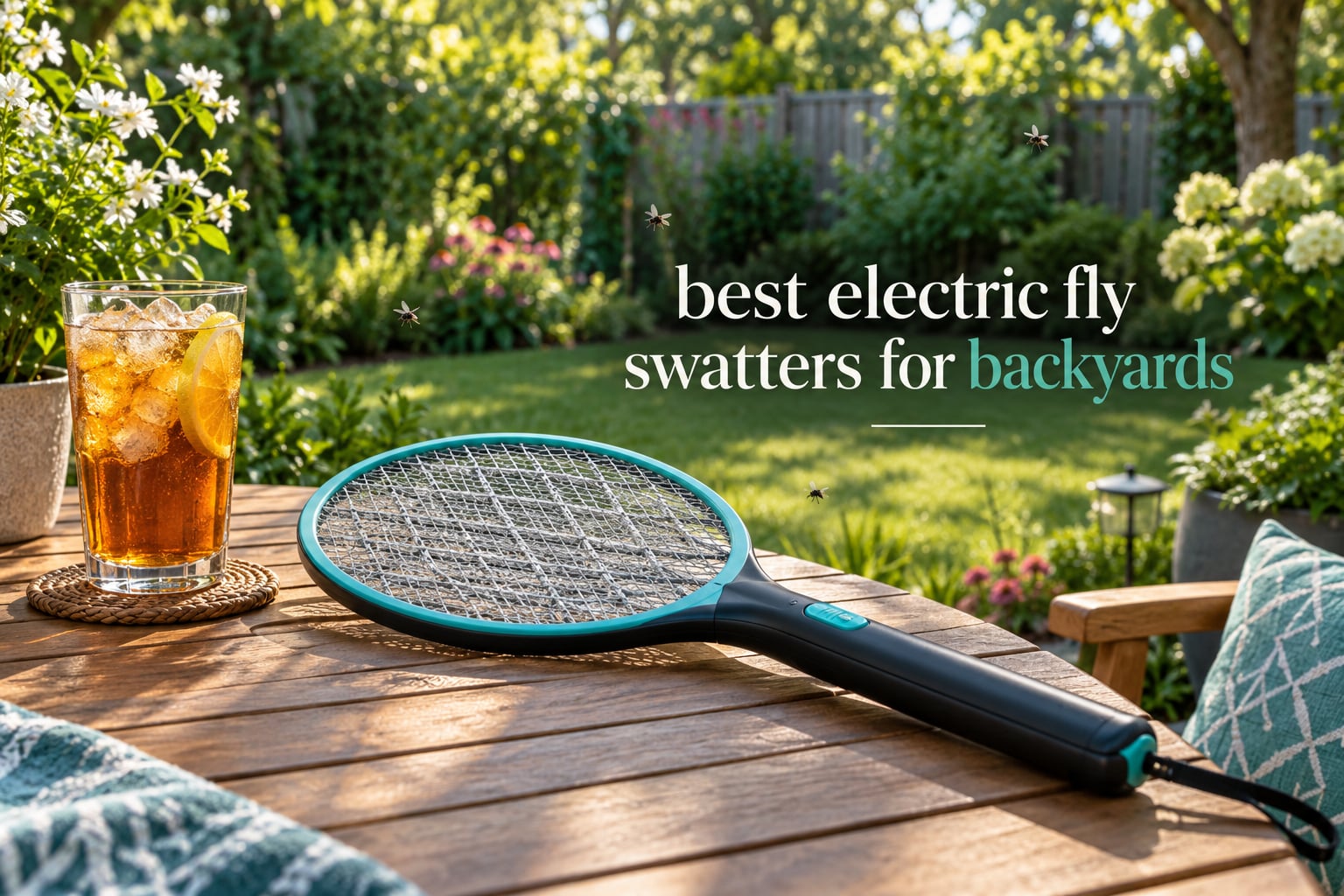 best electric fly swatters for backyards