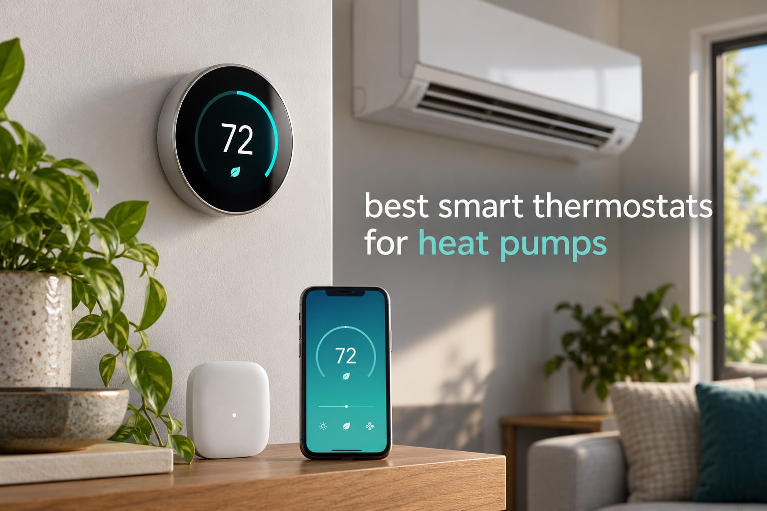 best smart thermostats for heat pumps